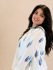Women Cotton Printed Regular Fit Shirt (W1765)