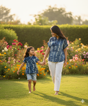 Hand Tie Dyed Mother Daughter Top Combo (COMBOMD9024)