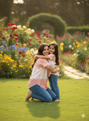 Hand Tie Dyed Mother Daughter Top Combo (COMBOMD9022)