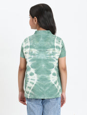 Hand Tie Dyed Mother Daughter Top Combo (COMBOMD9023)