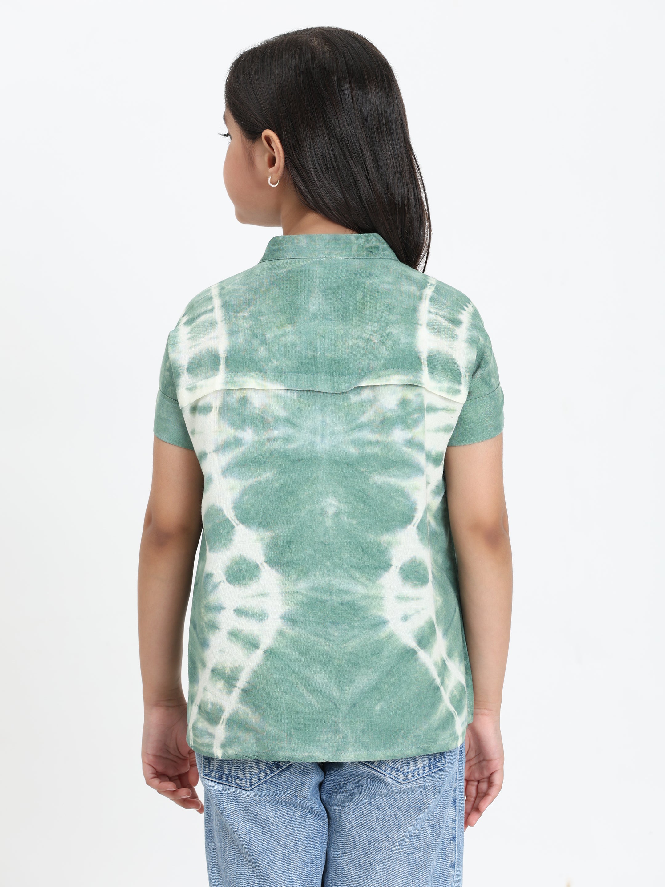 Hand Tie Dyed Mother Daughter Top Combo (COMBOMD9023)