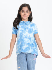 Hand Tie Dyed Mother Daughter Top Combo (COMBOMD9025)