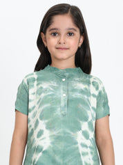 Hand Tie Dyed Mother Daughter Top Combo (COMBOMD9023)