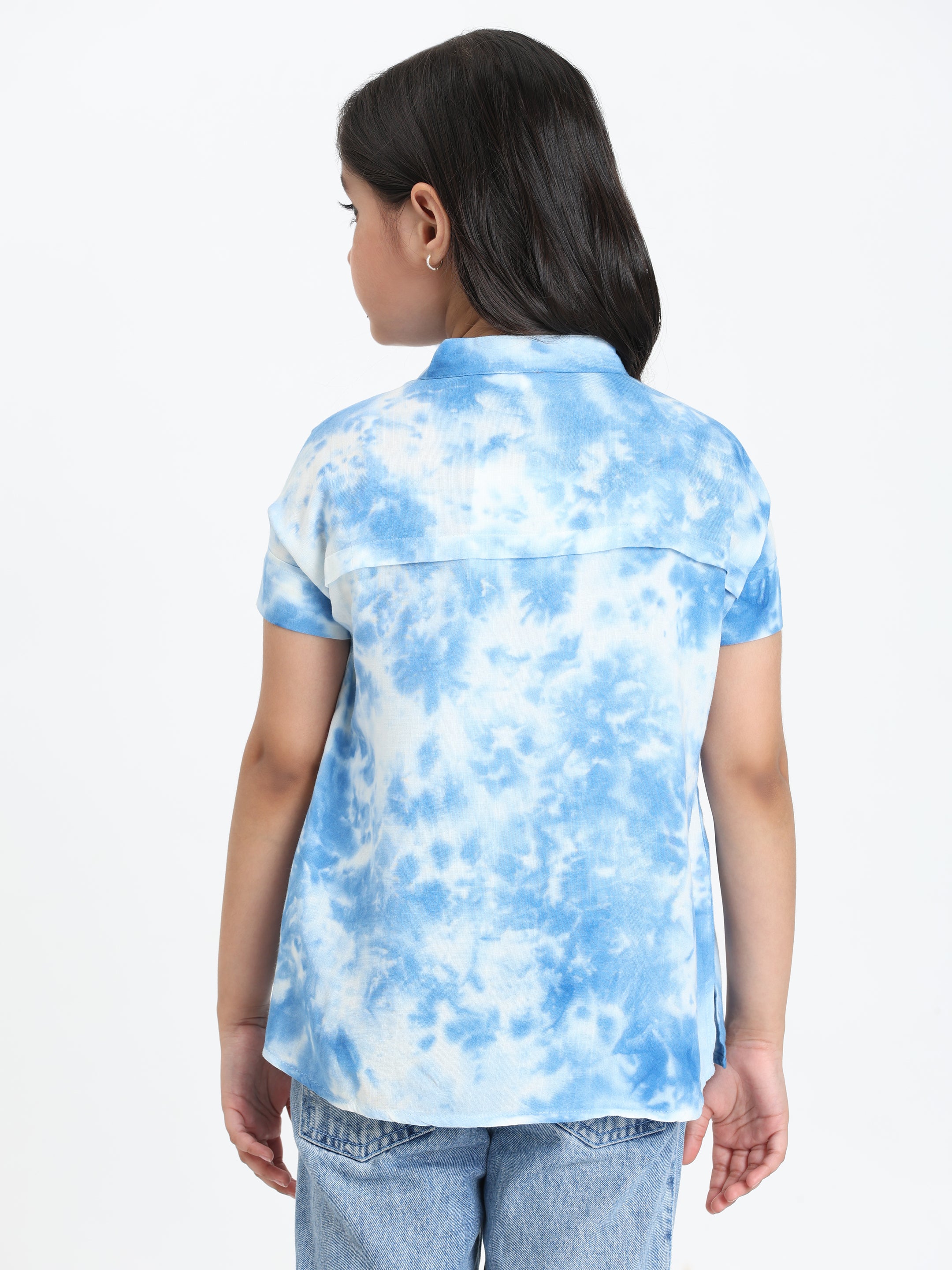 Hand Tie Dyed Mother Daughter Top Combo (COMBOMD9025)