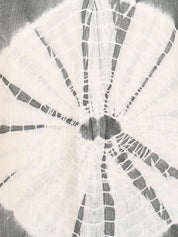 Women Casual Rayon Slub Tie & Dye V-Neck Short Sleeves Regular Fit Top (W1686)