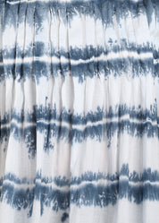 Women Casual Tie & Dye Cotton Flared Top (W1726)