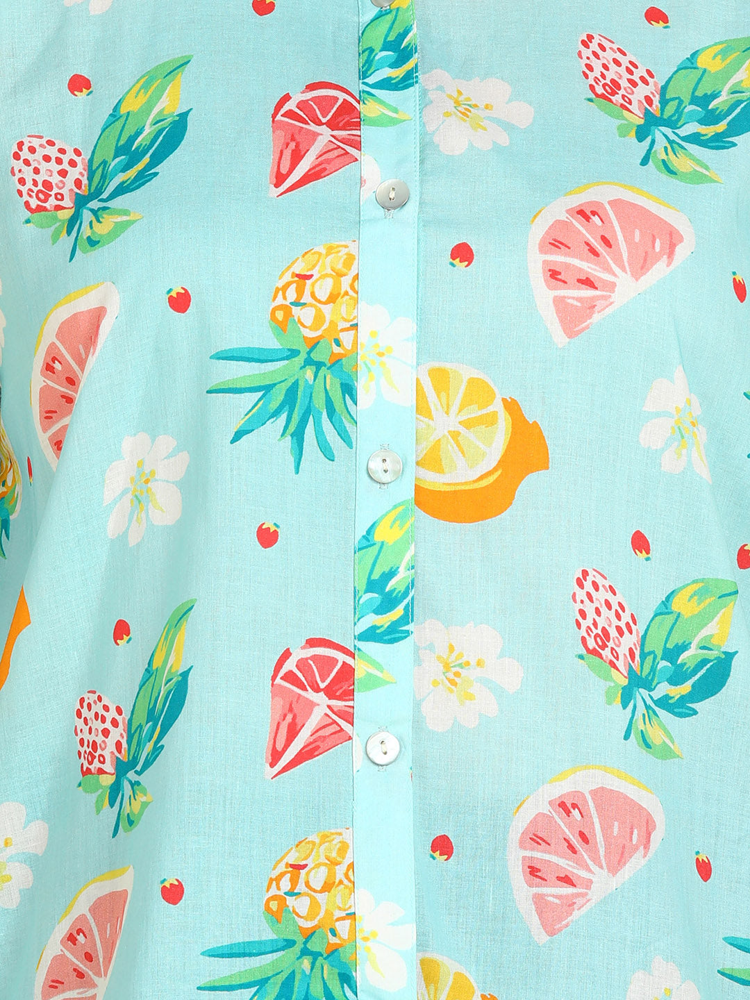 Women Casual Digital Printed Cotton Regular Fit Shirt (1679)