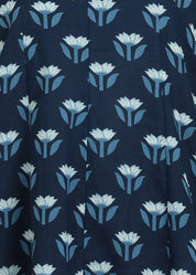 Women Cotton Floral Printed Straight Kurta (W1736)