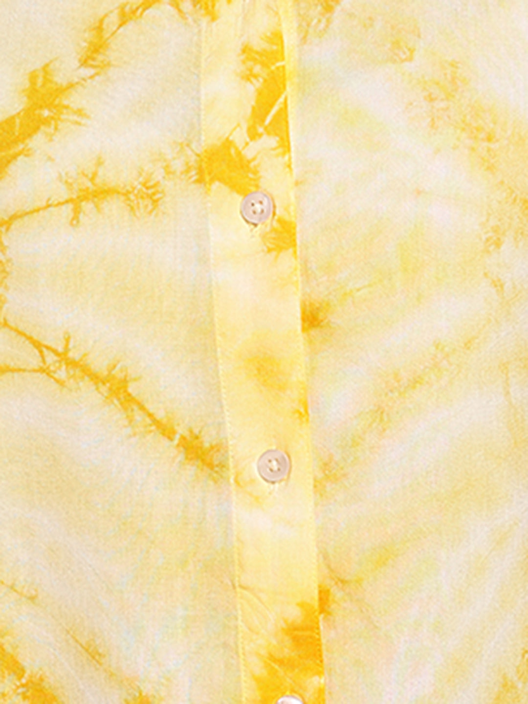 Women Casual Rayon Staple Tie & Dye Spread Collar Full Sleeves Loose Fit Shirt (W1699)