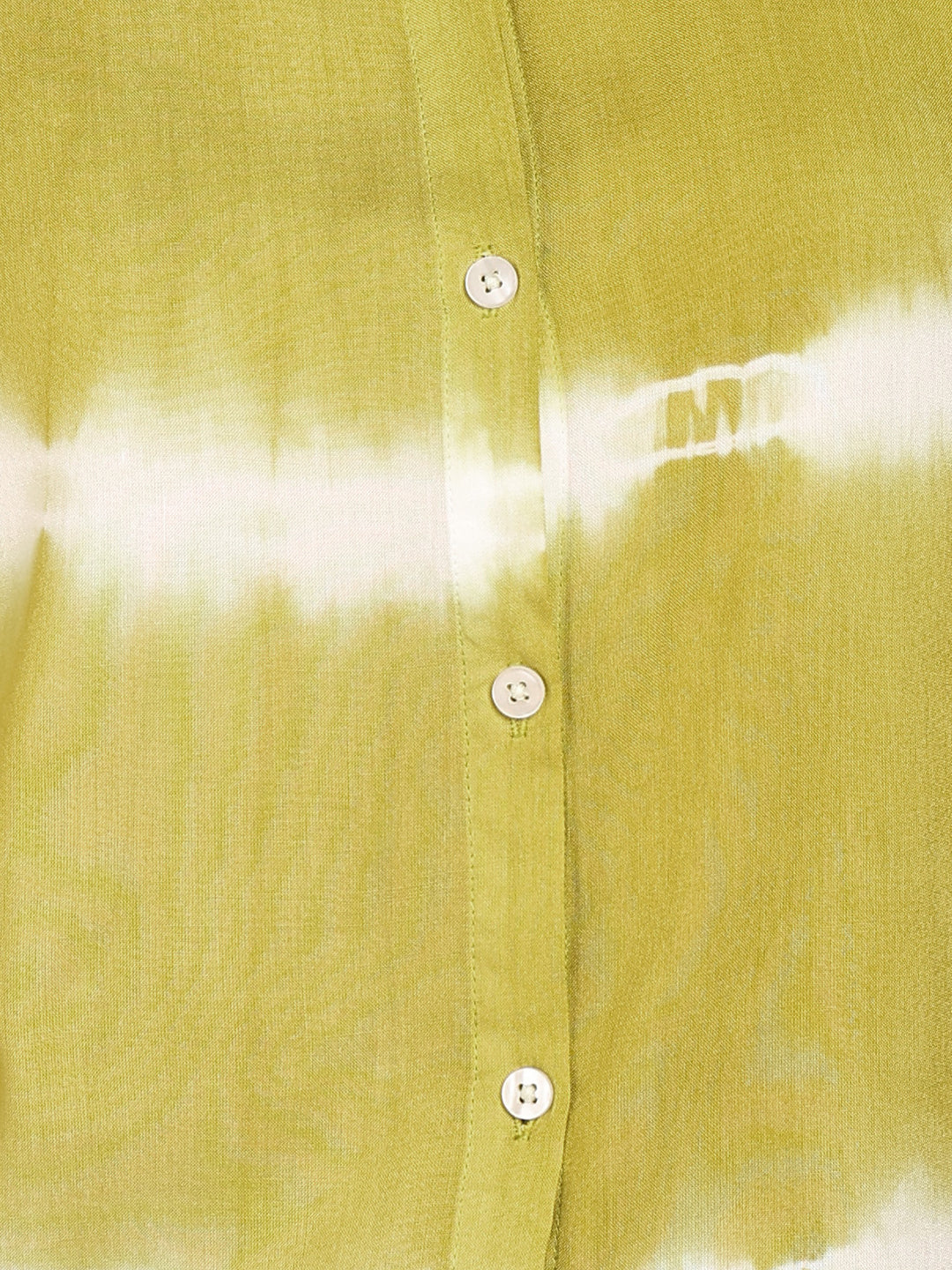 Women Casual Rayon Staple Tie & Dye Spread Collar Full Sleeves Relaxed Fit Shirt (W1693)