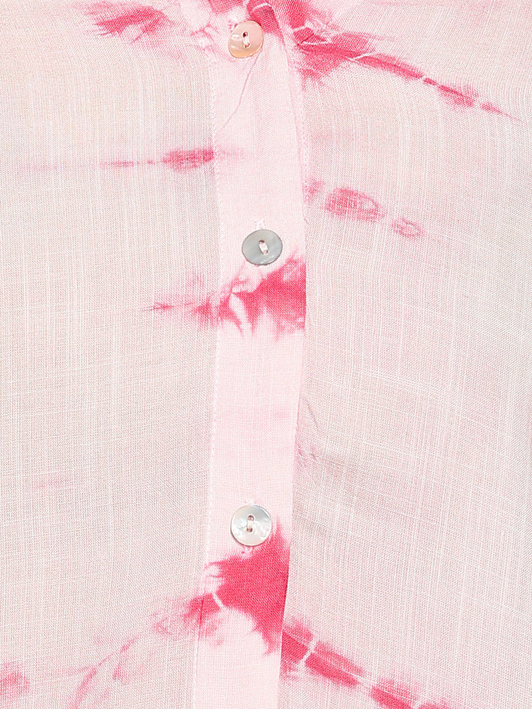 Women Rayon Tie & Dye Full Sleeve Casual Regular Fit Shirt (W1735)