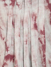 Women Casual Rayon Staple Tie & Dye Round Neck 3/4 Sleeves Regular Fit Top (W1716)