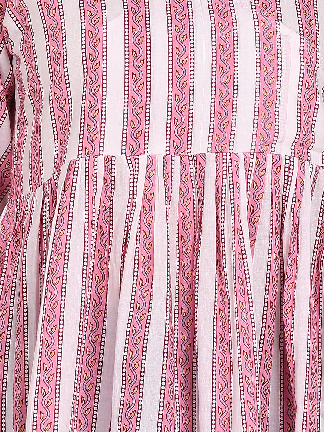 Women Casual Striped Cotton Regular Fit Top (1680)